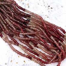 Load image into Gallery viewer, Ombre Andalesine Quartz Bead Strand - Tucson Find
