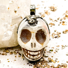Load image into Gallery viewer, Skull Nepal Pendant

