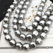 Load image into Gallery viewer, Pre-Order 8mm Swarovski Light Grey Baroque Pearl Strand
