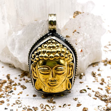 Load image into Gallery viewer, Golden Buddha Nepal Pendant
