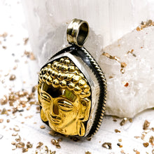 Load image into Gallery viewer, Golden Buddha Nepal Pendant
