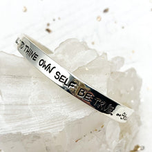 Load image into Gallery viewer, Sterling Silver Shakespeare Cuff - Tucson Find
