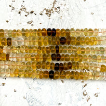Load image into Gallery viewer, Citrine Rondelle Gemstone Strand - Small
