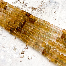 Load image into Gallery viewer, Citrine Rondelle Gemstone Strand - Small
