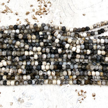 Load image into Gallery viewer, Dendritic Opal Faceted Bead Strand
