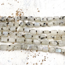 Load image into Gallery viewer, Faceted Moonstone Nugget Gemstone Strand
