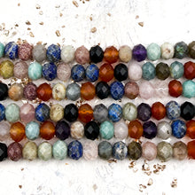 Load image into Gallery viewer, Mixed Faceted Gemstone Strand
