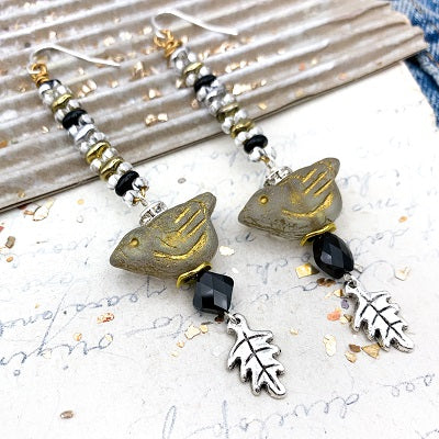 Soar | DIY Jewelry Inspiration | Nostalgica Finished Piece