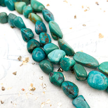 Load image into Gallery viewer, Turquoise Nugget Bead Strand
