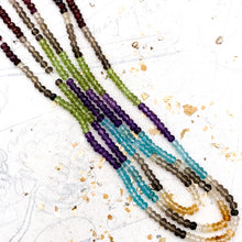 Load image into Gallery viewer, Mixed Faceted Gemstone Bead Strand - Tucson Find
