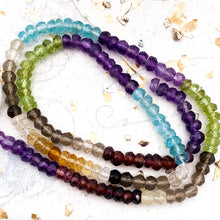 Load image into Gallery viewer, Mixed Faceted Gemstone Bead Strand - Tucson Find
