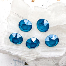 Load image into Gallery viewer, 8mm Azure Blue Premium Austrian Crystal Unfoiled Set - 5pcs

