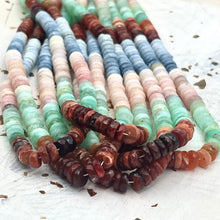 Load image into Gallery viewer, Multicolour Opal Heishi Bead Strand
