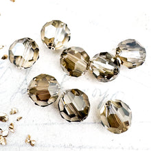 Load image into Gallery viewer, 8mm Bronze Crystal Bead Set (8pcs)
