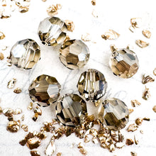Load image into Gallery viewer, 8mm Bronze Crystal Bead Set (8pcs)
