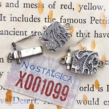 Load image into Gallery viewer, Sterling Silver Box Clasp - Tucson Find
