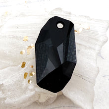 Load image into Gallery viewer, 28mm Jet Meteor Premium Crystal Pendant
