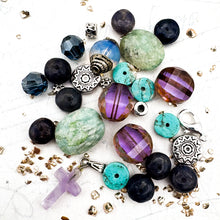 Load image into Gallery viewer, Purple and Turquoise Bead Mix
