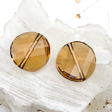Load image into Gallery viewer, 14mm Light Colorado Topaz Twist Beads - 2pcs
