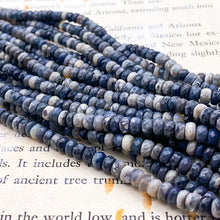 Load image into Gallery viewer, Australian Opal Graduated Heishi Gemstone Bead Strand - Tucson Find
