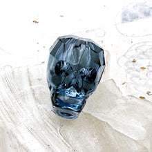 Load image into Gallery viewer, Pre Order 19mm Denim Blue Skull Bead
