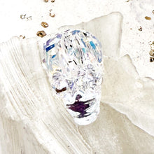 Load image into Gallery viewer, Pre Order 19mm Crystal AB Skull Bead
