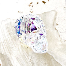 Load image into Gallery viewer, Pre Order 19mm Crystal AB Skull Bead
