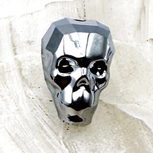 Load image into Gallery viewer, Pre Order 13mm Light Chrome Skull Bead
