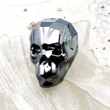 Load image into Gallery viewer, Pre Order 19mm Light Chrome Skull Bead
