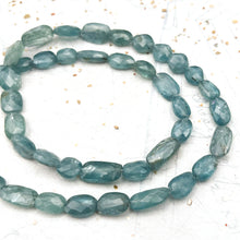 Load image into Gallery viewer, Light Aqua Kyanite Oval Faceted Strand
