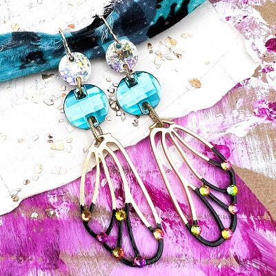 Soar | DIY Jewelry Inspiration | Nostalgica Finished Piece