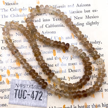 Load image into Gallery viewer, 3x6mm Brown Topaz Rondelle Gemstone Bead Strand - Tucson Find
