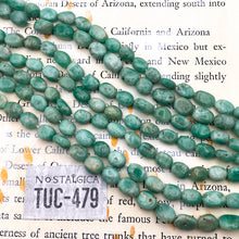 Load image into Gallery viewer, 6x8mm Emerald Oval Gemstone Bead Strand - Tucson Find
