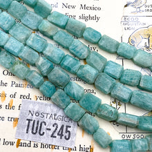 Load image into Gallery viewer, 9x11mm Amazonite Gemstone Bead Strand - Tucson Find
