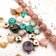 Load image into Gallery viewer, Gilded Rose and Turquoise Mix
