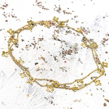 Load image into Gallery viewer, Gold Rounded Cross Chain
