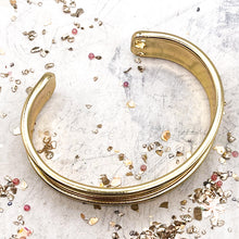 Load image into Gallery viewer, Gold Cuff Bracelet
