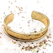 Load image into Gallery viewer, Gold Cuff Bracelet
