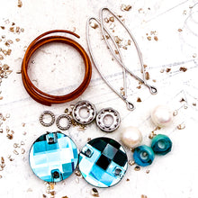 Load image into Gallery viewer, Summer Sparkle Earring Kit - Aqua
