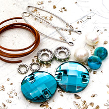 Load image into Gallery viewer, Summer Sparkle Earring Kit - Aqua
