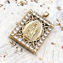 Load image into Gallery viewer, Our Lady of Guadalupe Gold Pendant
