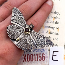 Load image into Gallery viewer, Butterfly Queen Adjustable Artisan Ring - Tucson Find
