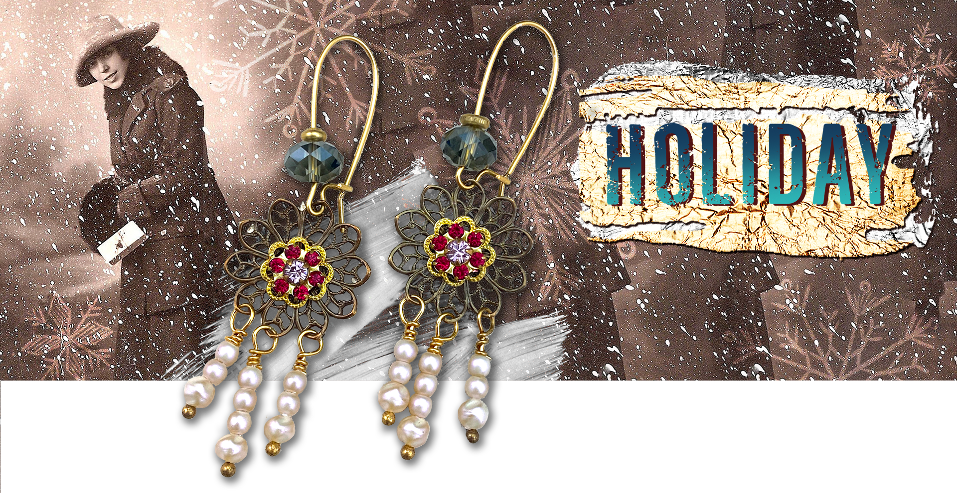 Holiday Time | DIY Jewelry Inspiration | Nostalgica Featured Image