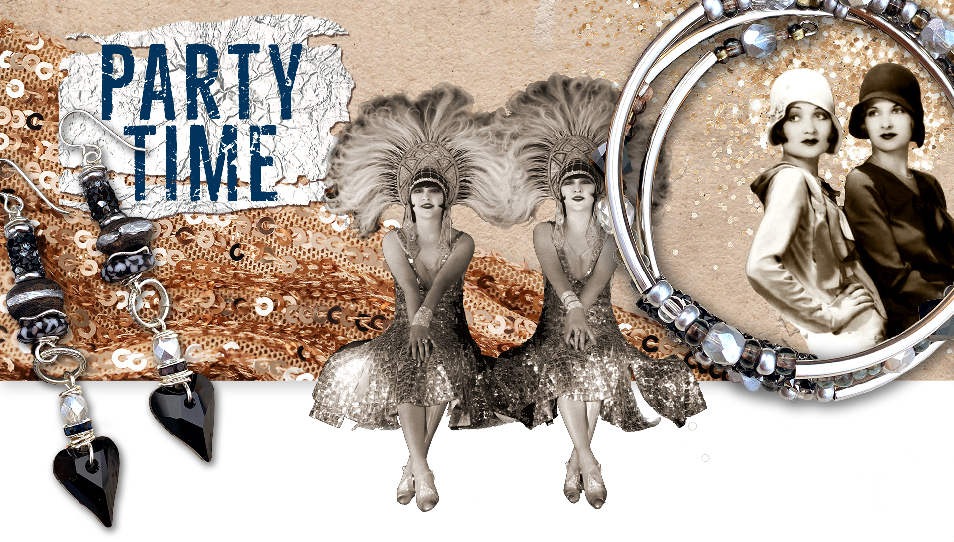 Party Time | DIY Jewelry Inspiration | Nostalgica Featured Image