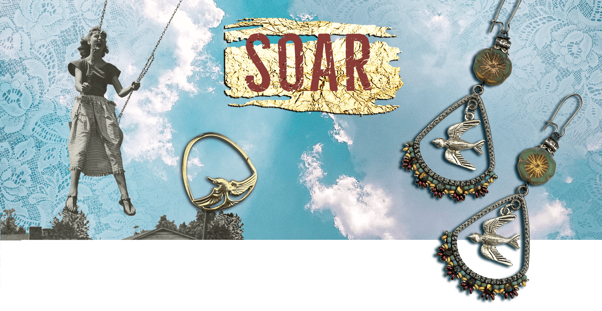 Soar | DIY Jewelry Inspiration | Nostalgica Featured Image