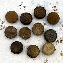 Load image into Gallery viewer, Carved Coin Bead
