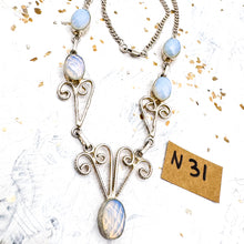 Load image into Gallery viewer, Opaline Sky Necklace
