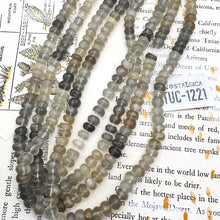 Load image into Gallery viewer, Faceted Cats Eye Quartz Gemstone Strand - Tucson Find

