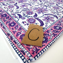 Load image into Gallery viewer, Block Printed Pillowcase C - India Find
