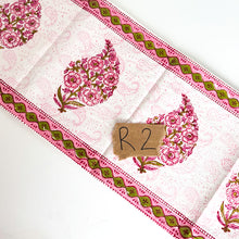 Load image into Gallery viewer, Block Printed Table Runner R2 - India Find

